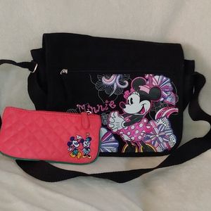 Disney Minnie Mouse Bag and Wallet